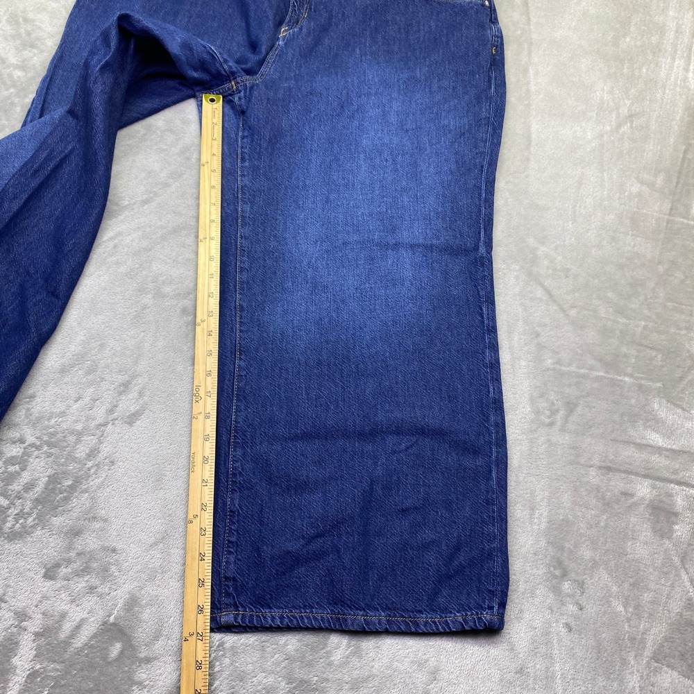 Anthropologie Pilcro The Annie Wide Leg Jeans Medium Blue Wash Plus Size 20W - Picture 3 of 11